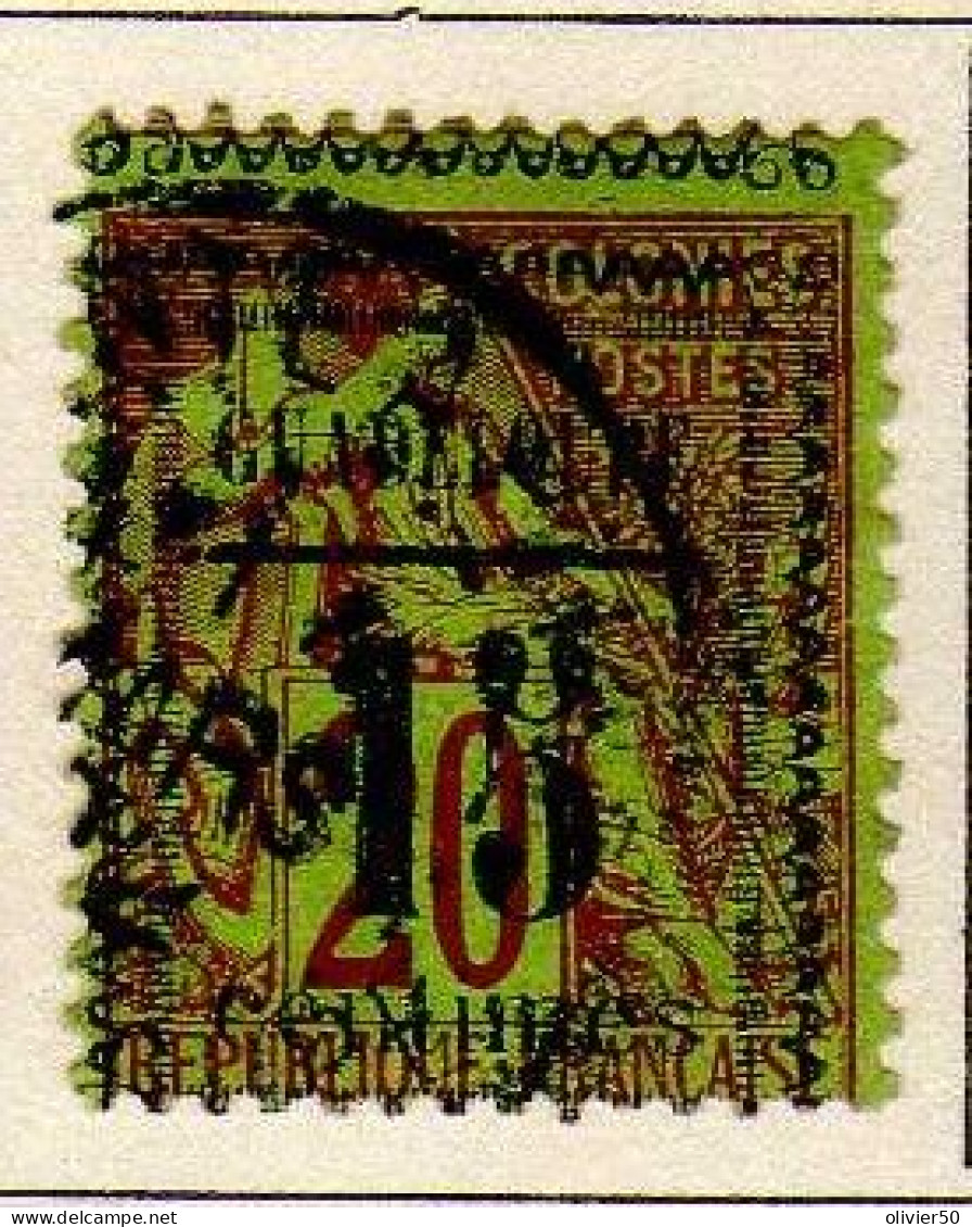 Guadeloupe - (1889) -   .15 C. Sur  20 C.  Colonies Generales -  Oblitere - Oblitérés