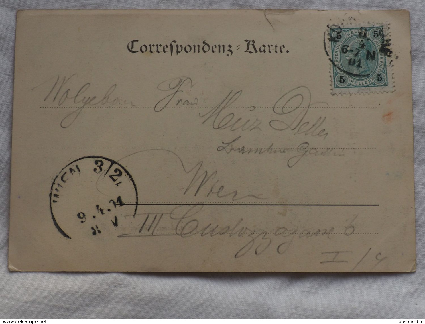 Austria Gruss Aus Korneuburg Niederösterreich Stamp 1901   228 - Korneuburg