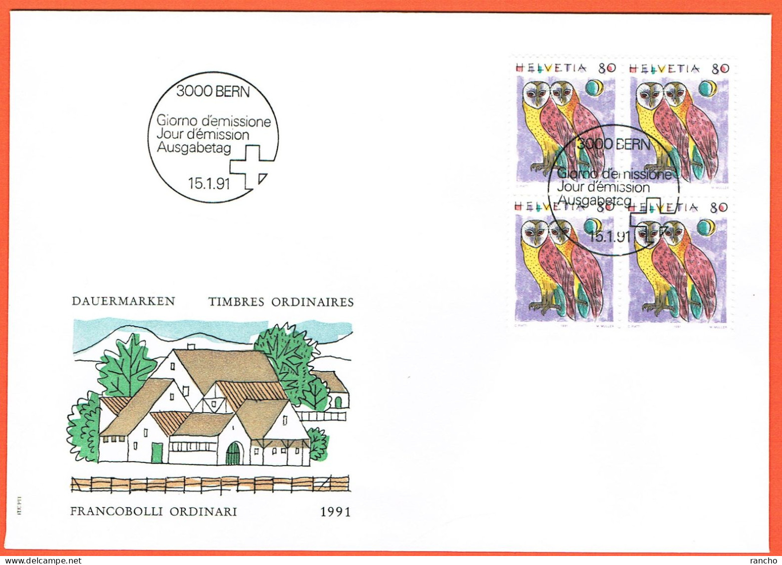 5xFDC. COLLECTION .SERIE+TIMBRES ISOLES+BLOCS DE 4.C/.S.B.K. Nr:791/92. Y&TELLIER Nr:1364/65. MICHEL Nr:1436/37. - FDC