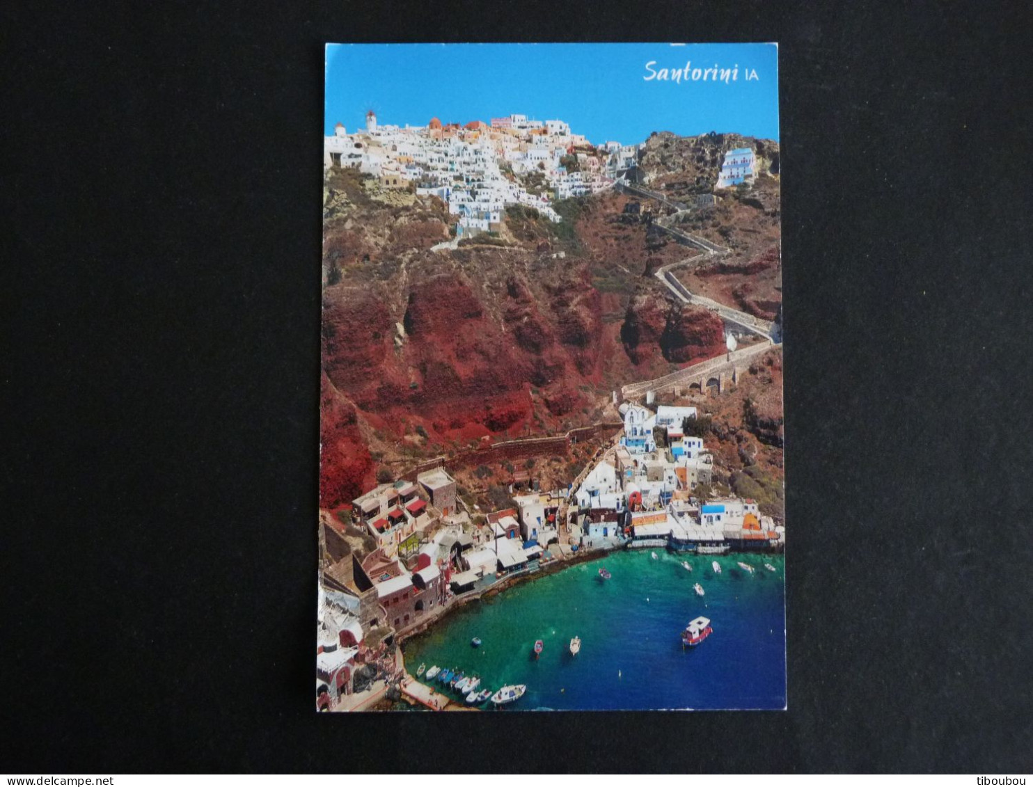 GRECE GREECE HELLAS GRIECHENLAND YT ???? OBLITERE - TOURISME EN GRECE POST CARDS WORLWIDE - SANTORINI AMMOUDI - Storia Postale