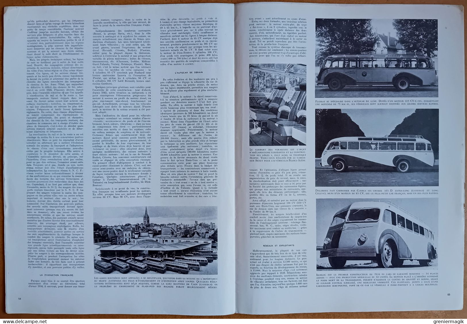 France Illustration 146 17/07/1948 Fukui Japon/Du radium à l'énergie atomique/Autocars/Produits chimiques/Armée/Lorient