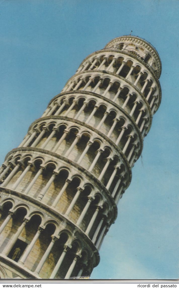 Cartolina Pisa - Particolare Della Torre Pendente - Pisa