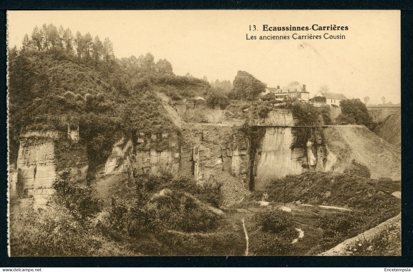 CPA - Carte Postale - Belgique - Ecaussinnes Carrières - Les Anciennes Carrières Cousin (CP24200) - Ecaussinnes