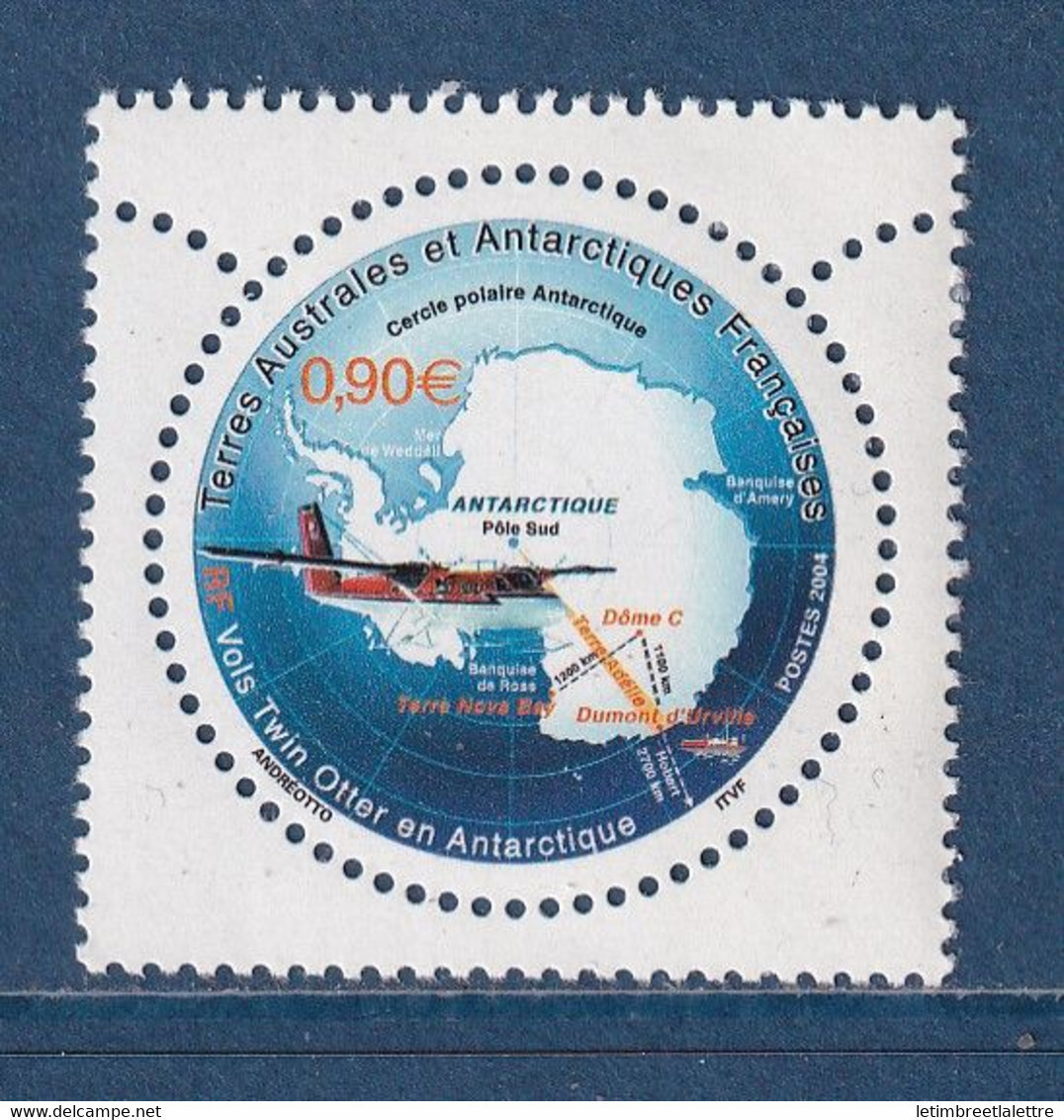 TAAF - YT N° 389 ** - Neuf Sans Charnière - 2004 - Unused Stamps