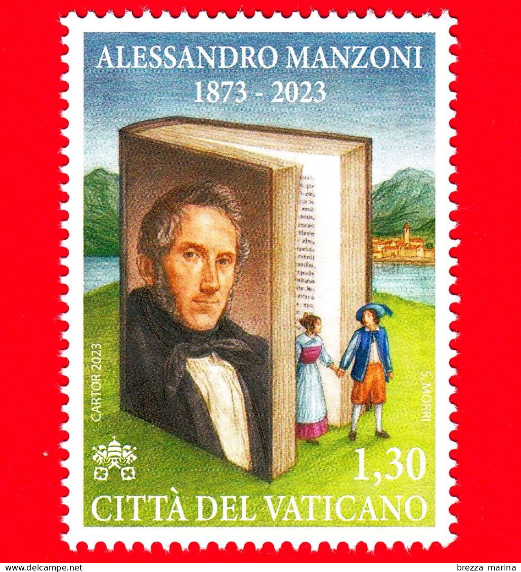 Nuovo - MNH - VATICANO - 2023 - 150 Anni Della Morte Di Alessandro Manzoni – 1.30 - Ungebraucht