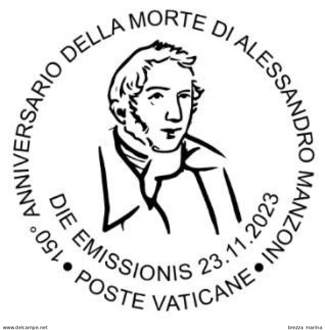 Nuovo - MNH - VATICANO - 2023 - 150 Anni Della Morte Di Alessandro Manzoni – 1.30 - Ungebraucht