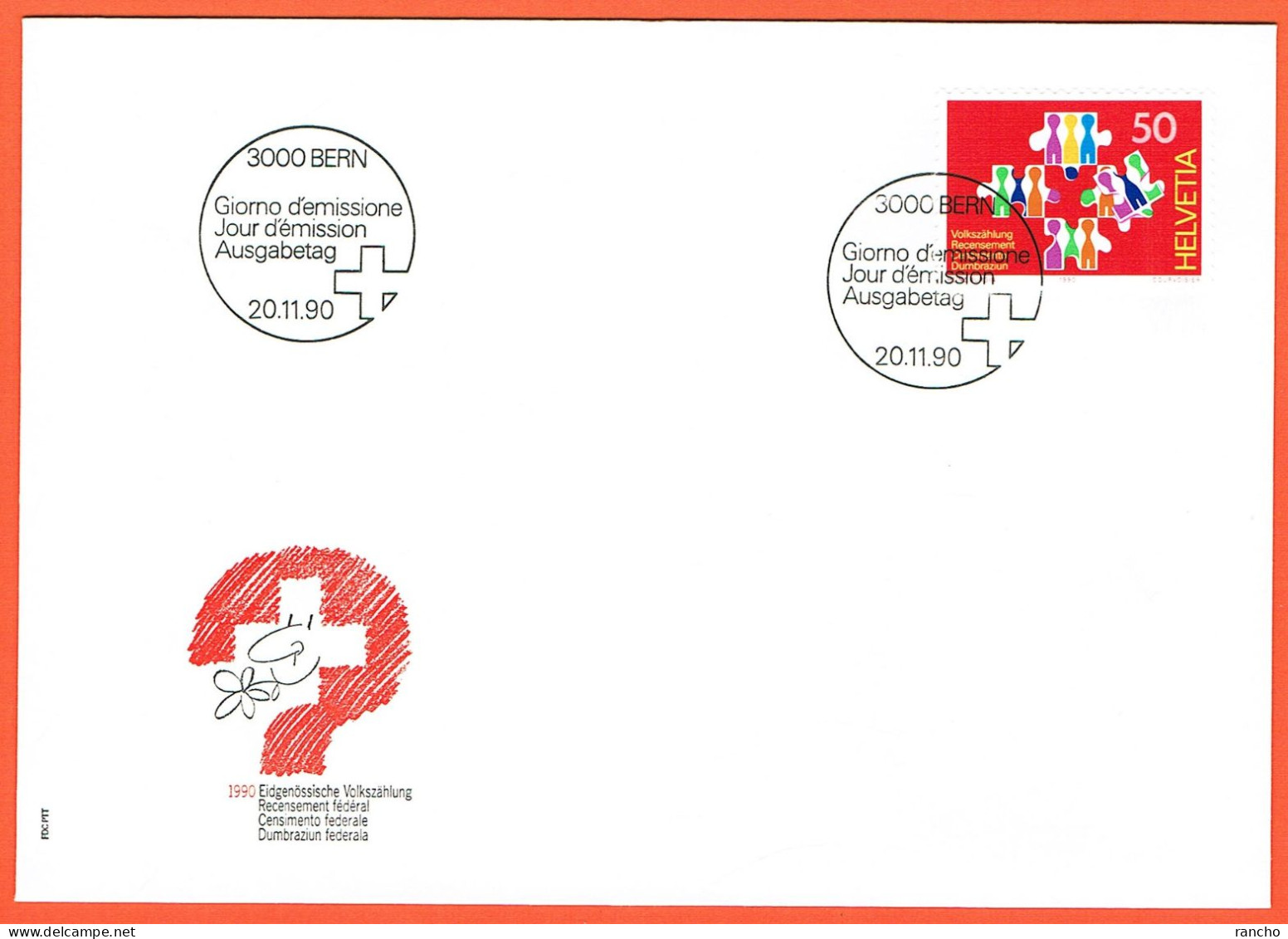 2xFDC. DE COLLECTION . SERIE+BLOC DE 4. OBLITERE 1er/J.20.11.1990.  C/.S.B.K. Nr:805. Y&TELLIER Nr:1363. MICHEL Nr:1435. - FDC