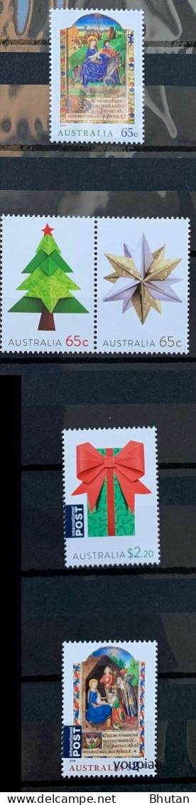 Australia 2019, Christmas, MNH Stamps Set - Mint Stamps