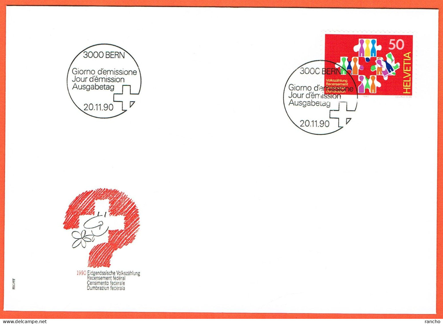 2xFDC. DE COLLECTION . SERIE+BLOC DE 4. OBLITERE 1er/J.20.11.1990.  C/.S.B.K. Nr:805. Y&TELLIER Nr:1363. MICHEL Nr:1435. - FDC