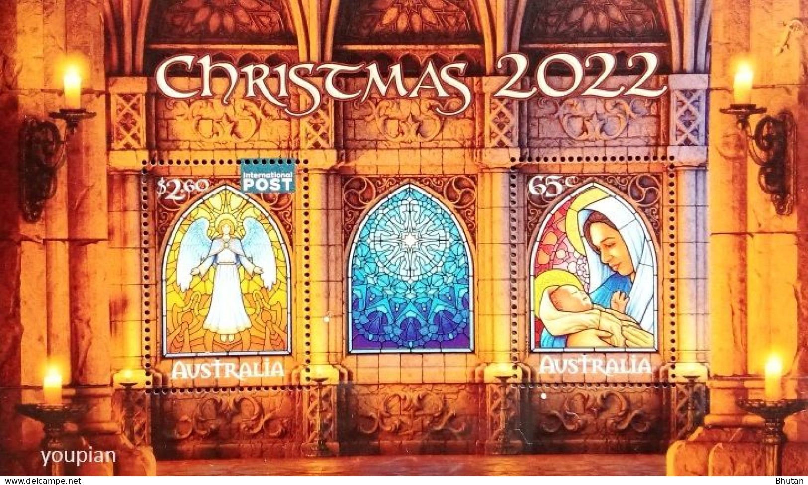 Australia 2022, Christmas, MNH S/S - Neufs