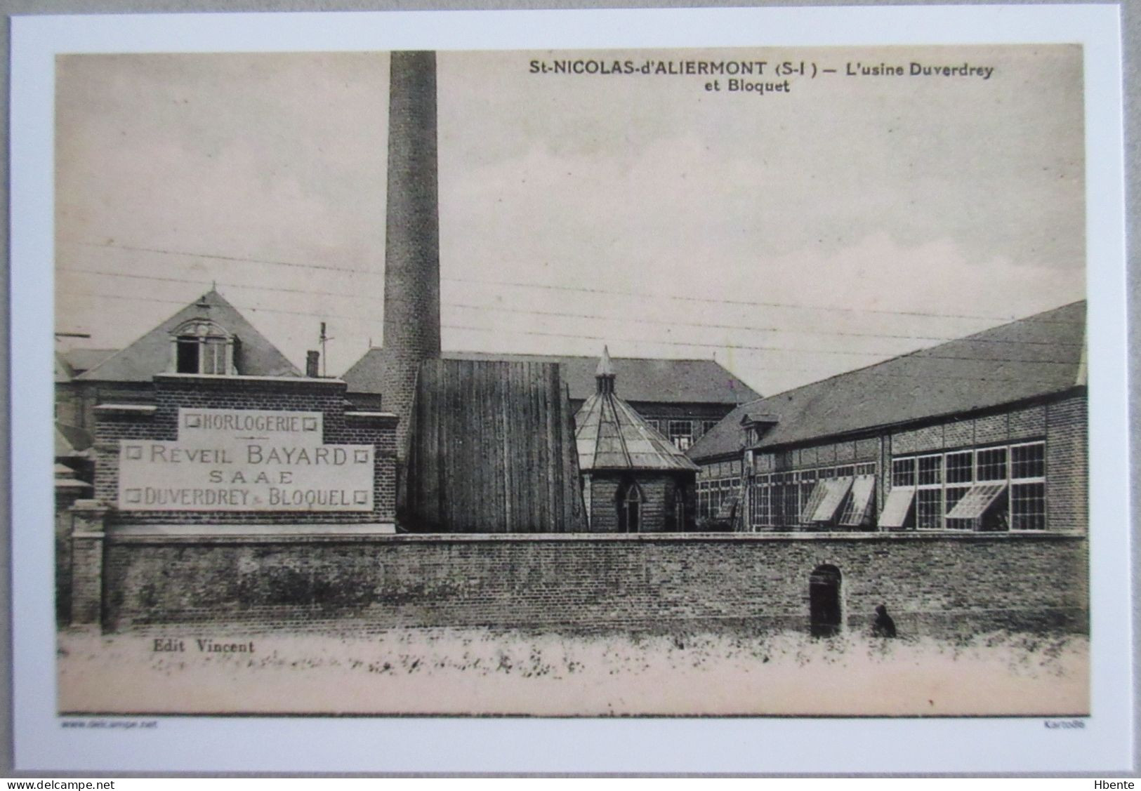 Saint Nicolas D'Aliermont Usine Duverdrey Bloquel Horlogerie Réveil Bayard (Photo) - Mestieri