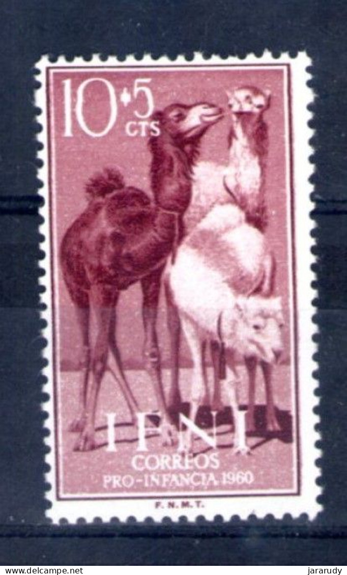 IFNI ANIMALES PRO INFANCIA 1960 Yv 133 MNH - Ifni