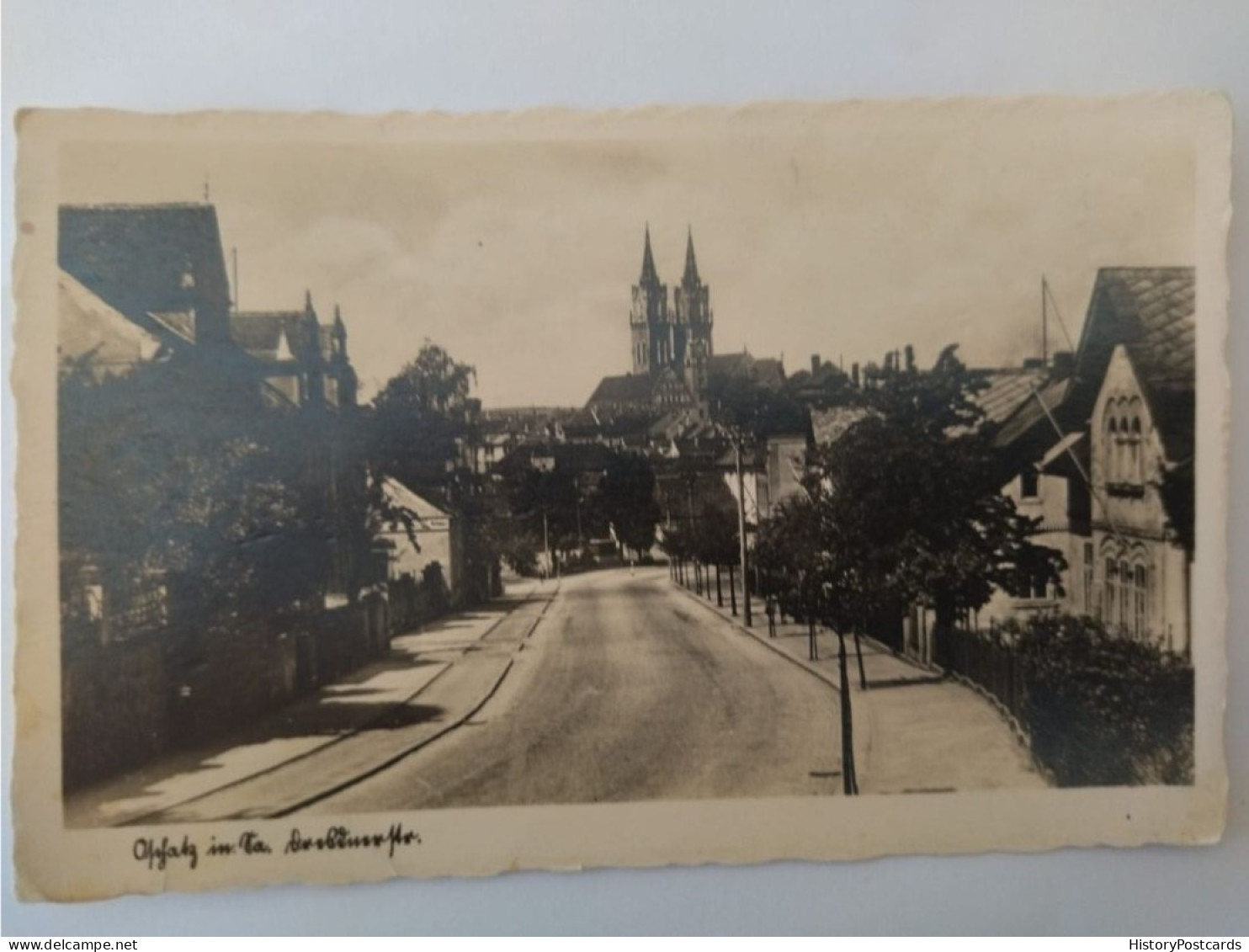 Oschatz In Sachsen, Dresdnerstraße, 1935 - Oschatz