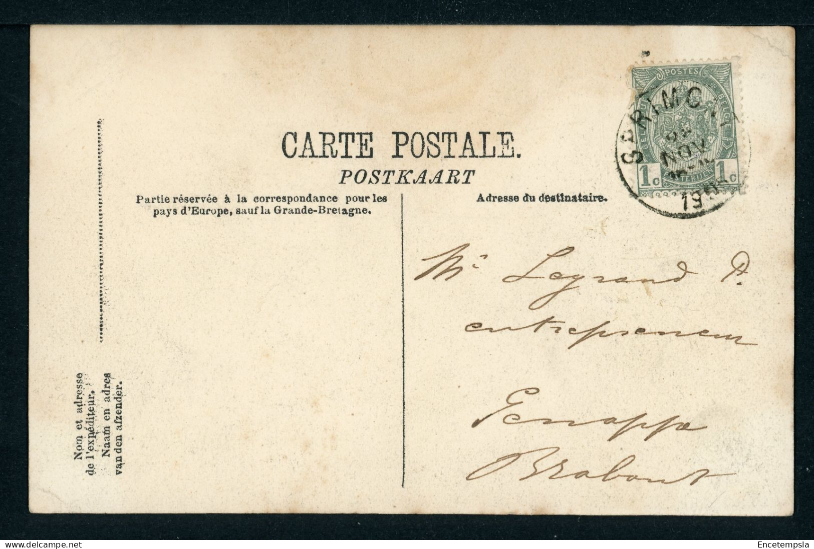 CPA - Carte Postale - Belgique - Sprimont - Hôtel Du Cercle (CP24203) - Sprimont