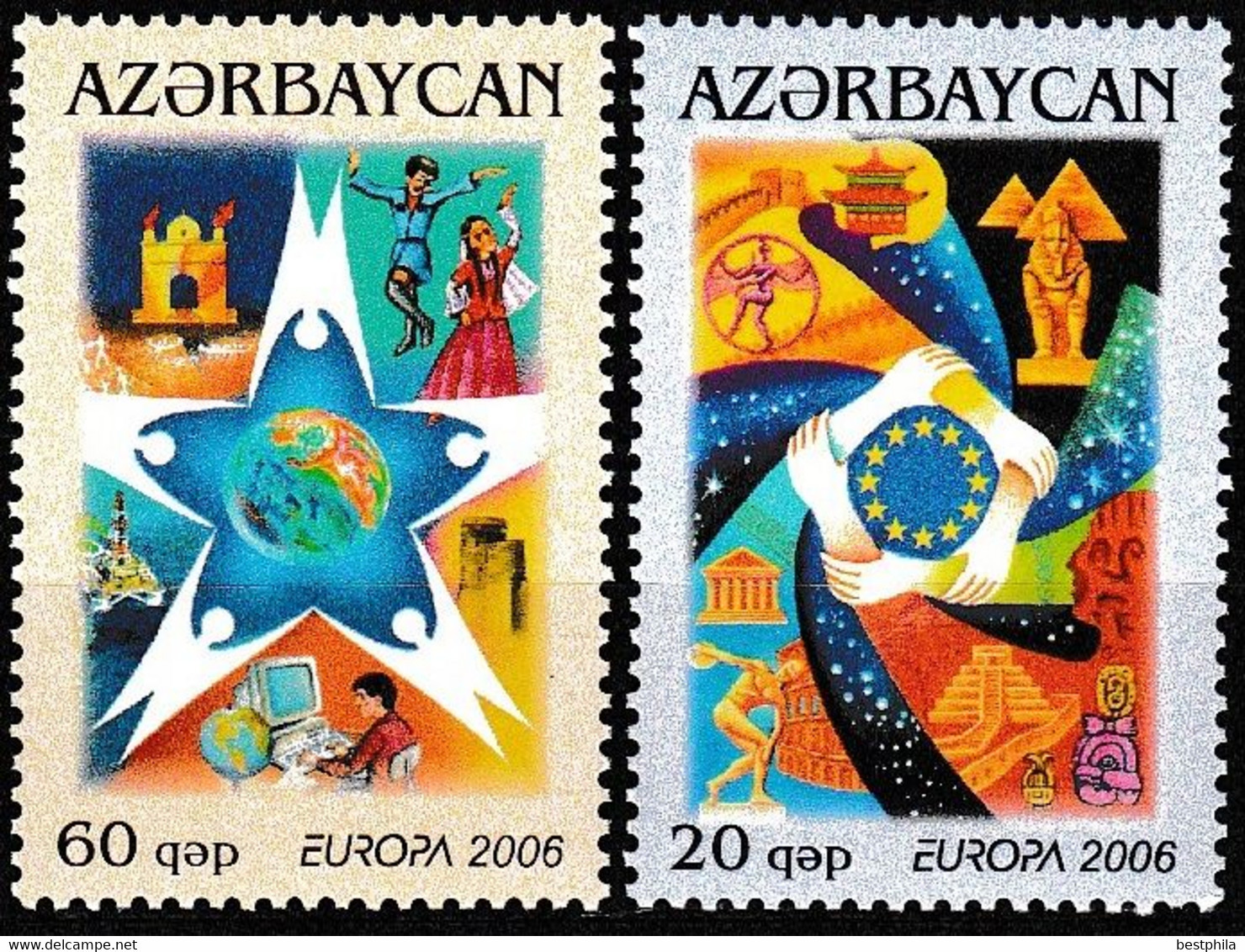 Europa Cept - 2006 - Azerbaycan, Aserbaidjan - (İntegration) ** MNH - 2001