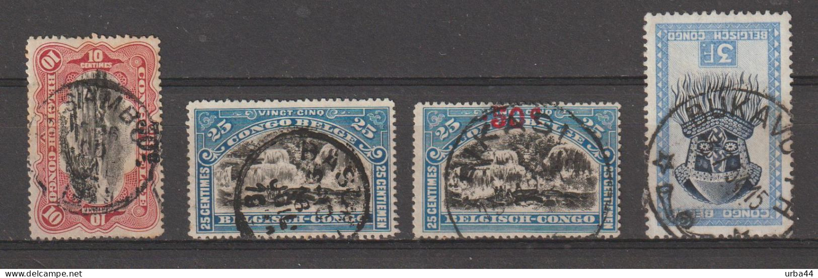 Congo Belge Divers Obl. - Used Stamps