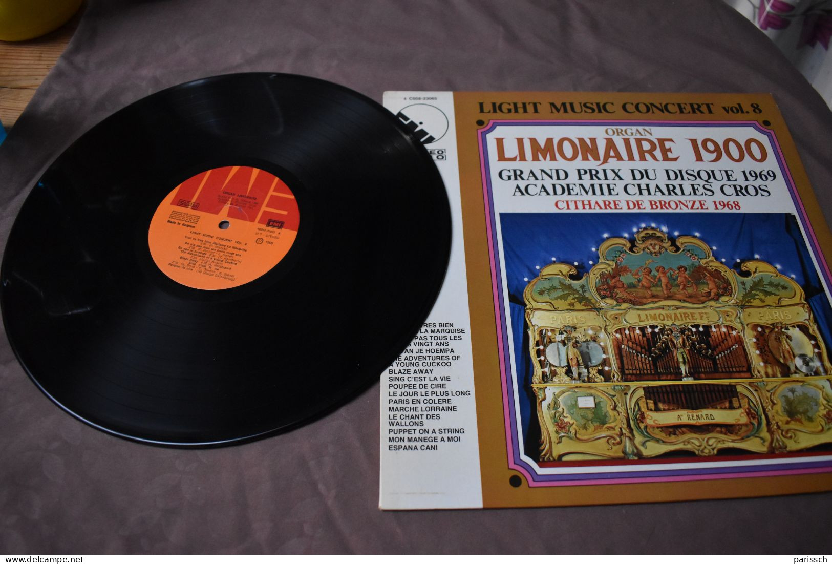 Orgue LIMONAIRE - Volume 8 - EMI - Instrumentaal