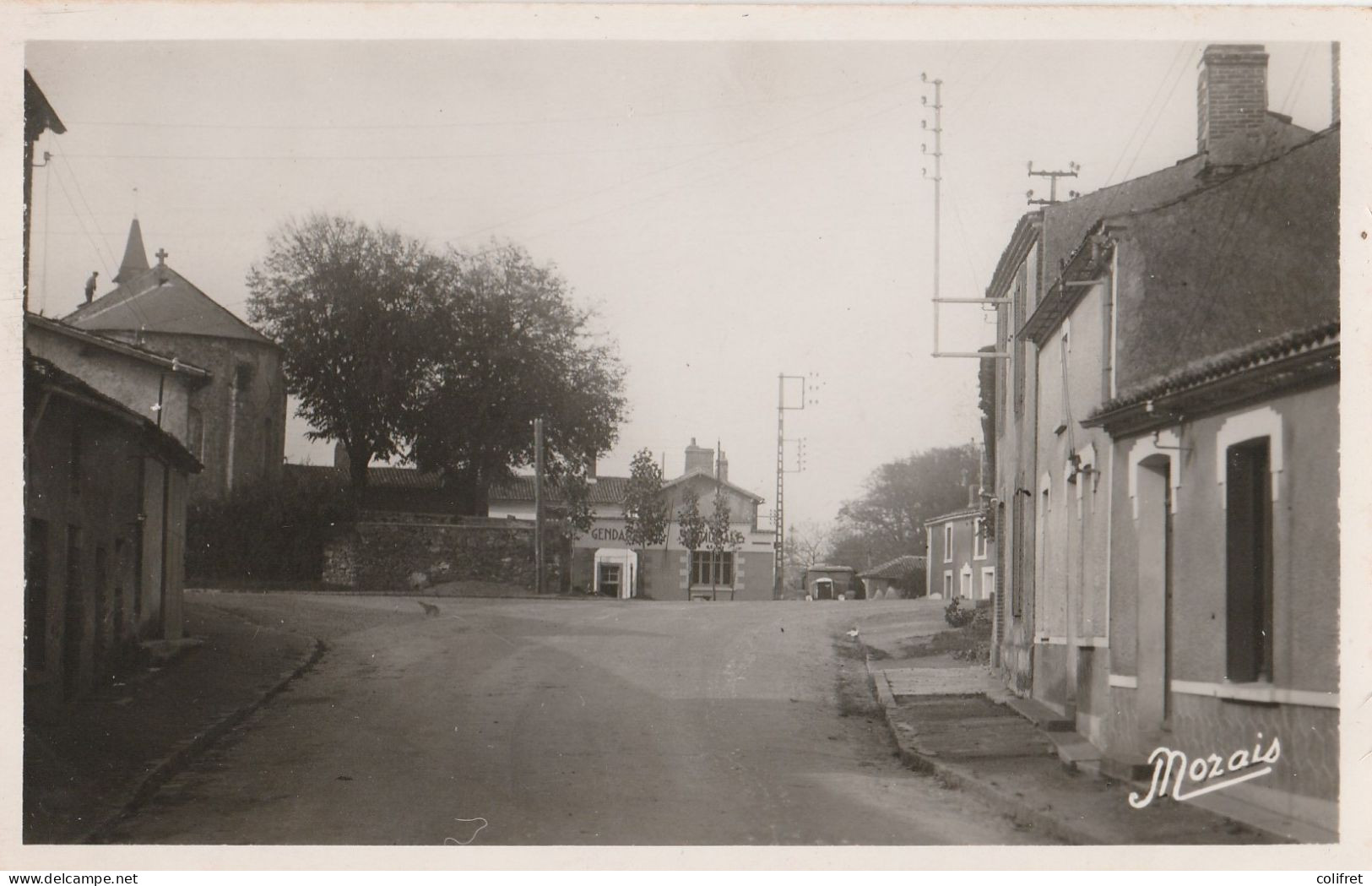 49 - Montfaucon-sur-Moine  -  Rue De La Mocaterie - Montfaucon