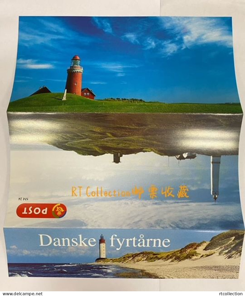 Denmark 1996 Presentation Pack Danish Lighthouses Lighthouse Architecture Buildings Building Landscape Places Stamps - Nuevos