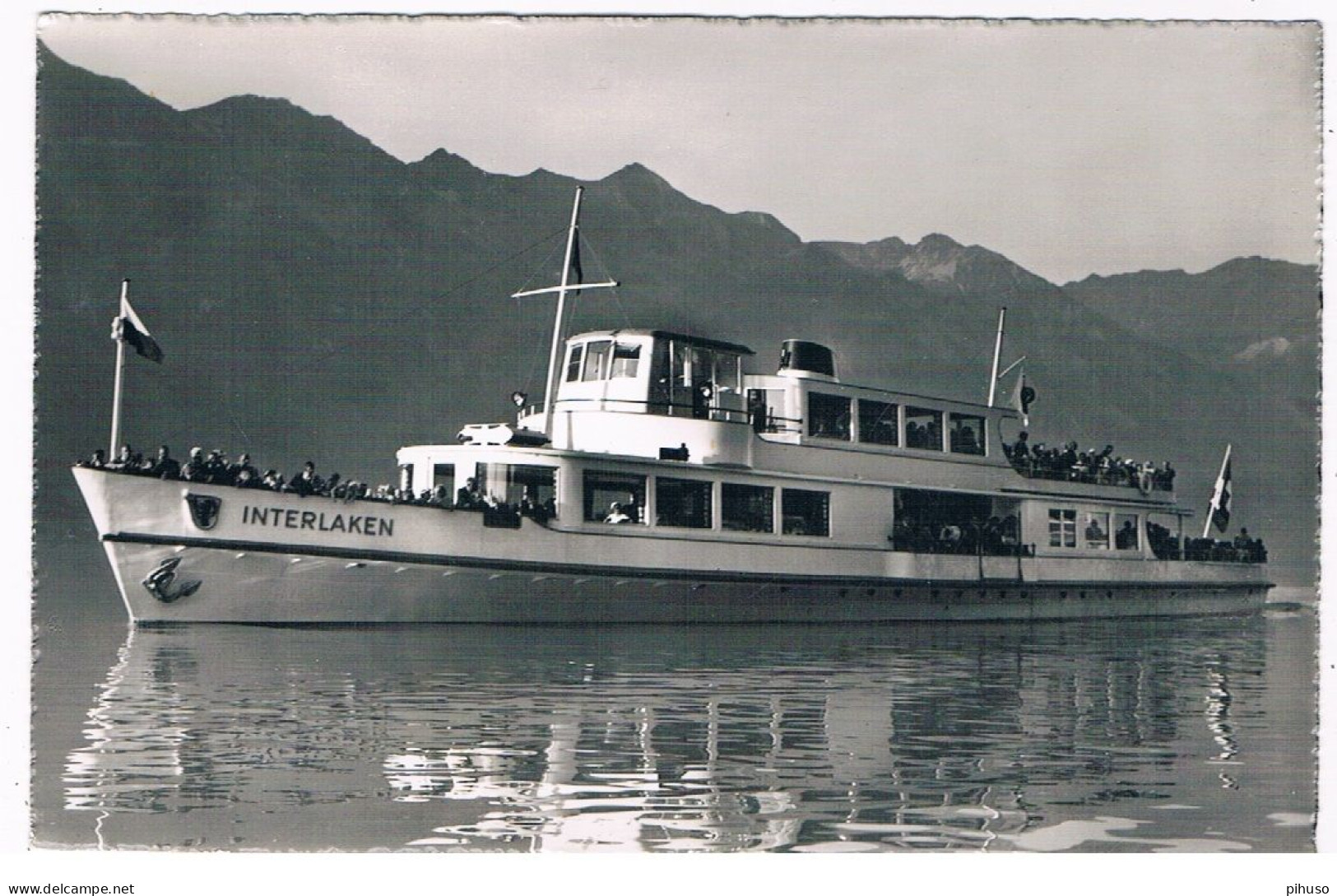 CH-8312  ISELTWALD Am BRIENZERSEE : M.S. Intelaken - Iseltwald