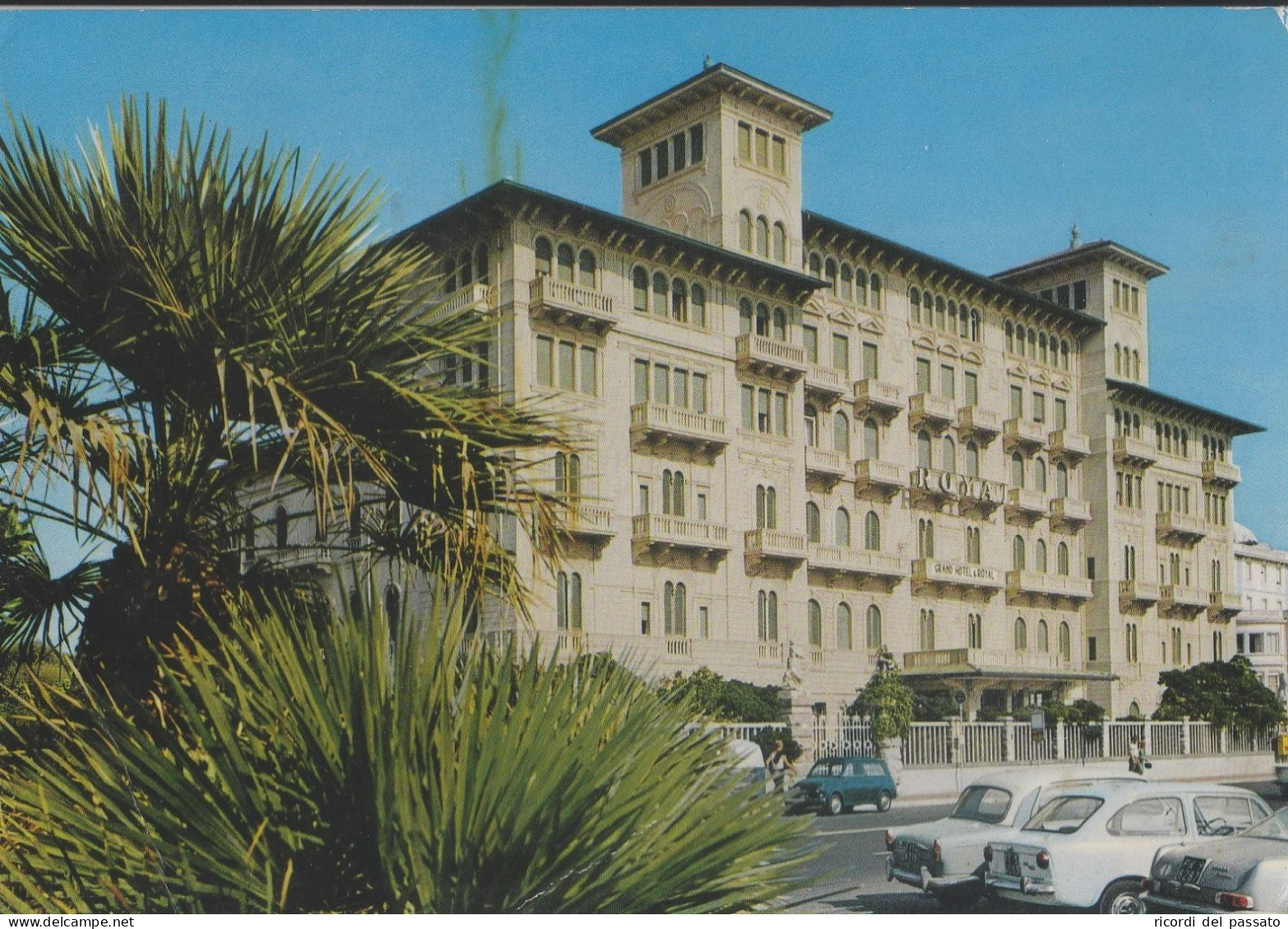 Cartolina Viareggio ( Lucca ) - Grand Hotel Royal - Viareggio