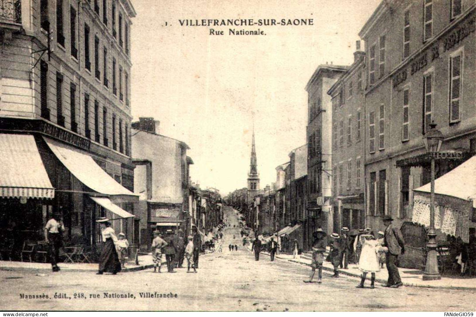 69* VILLEFRANCHE SUR SAONE Rue Nationale- //// 26 - Villefranche-sur-Saone