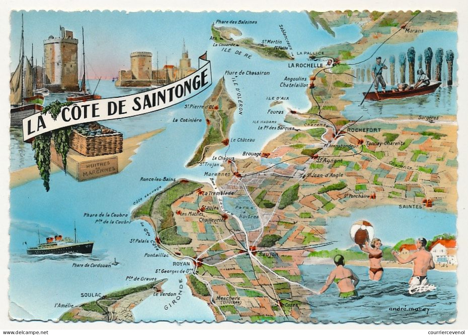 CPM - (Charente Maritime) - SAINTONGE -  La Côte De Saintonge - Otros & Sin Clasificación
