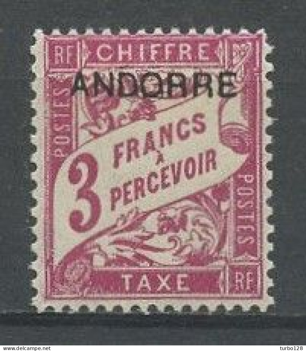 ANDORRE 1931 TAXE N° 8 ** Neuf MNH Superbe  C 9.50 € - Unused Stamps