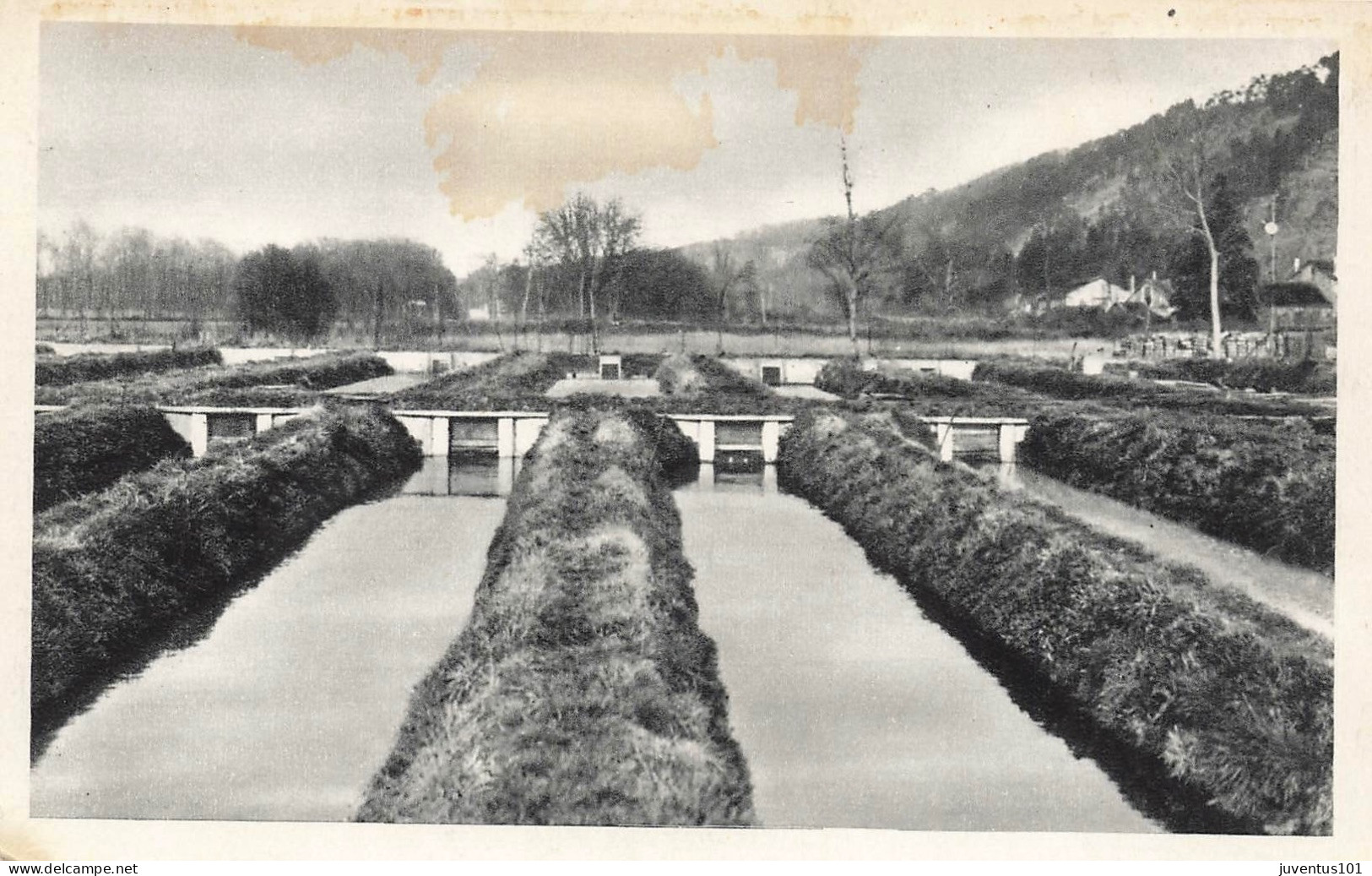 CPA Pisciculture De L'Eure à Acquigny-Bassins D'alevinage-TRES RARE        L2621 - Acquigny