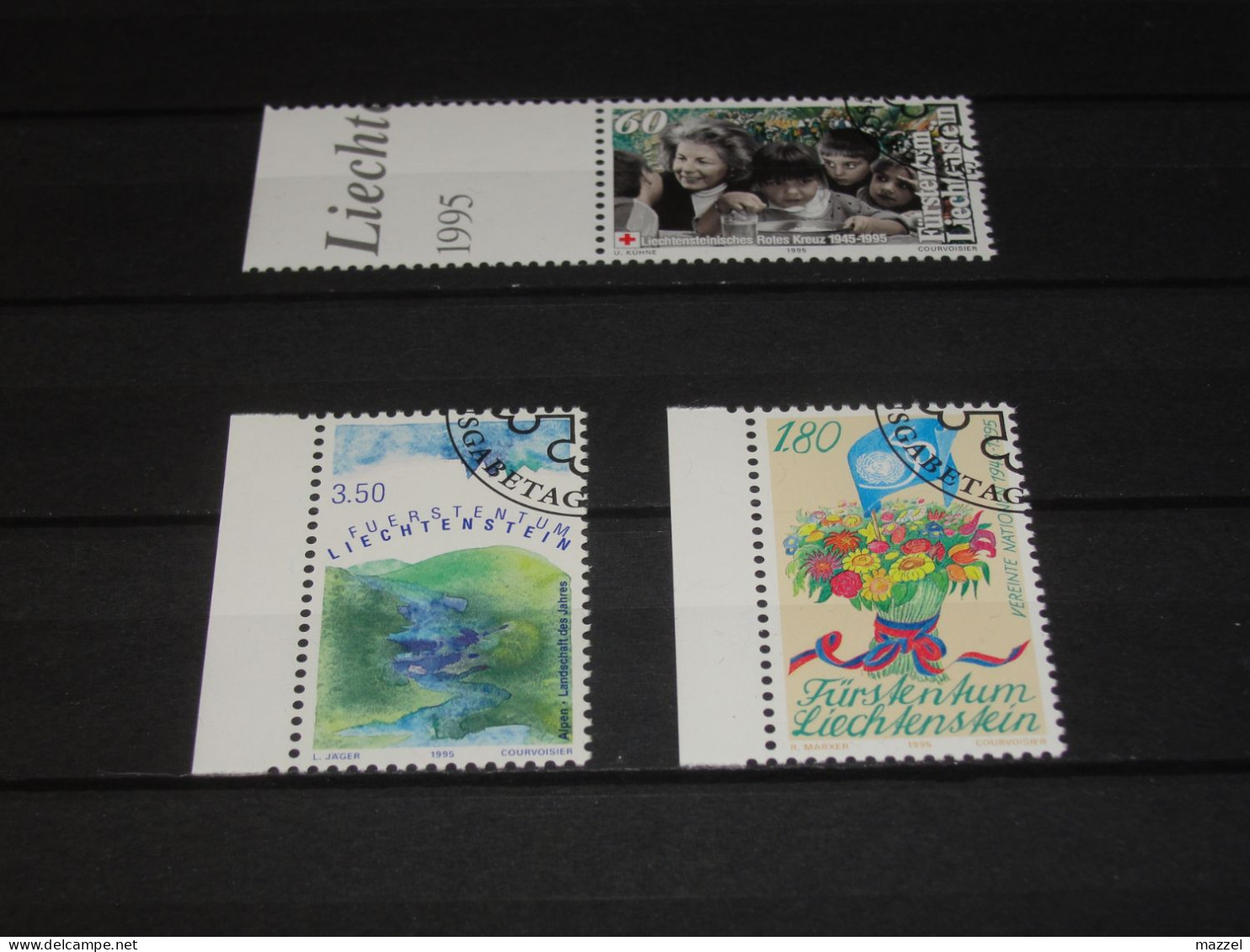LIECHTENSTEIN   SERIE  1105-1107   GEBRUIKT (USED) - Used Stamps