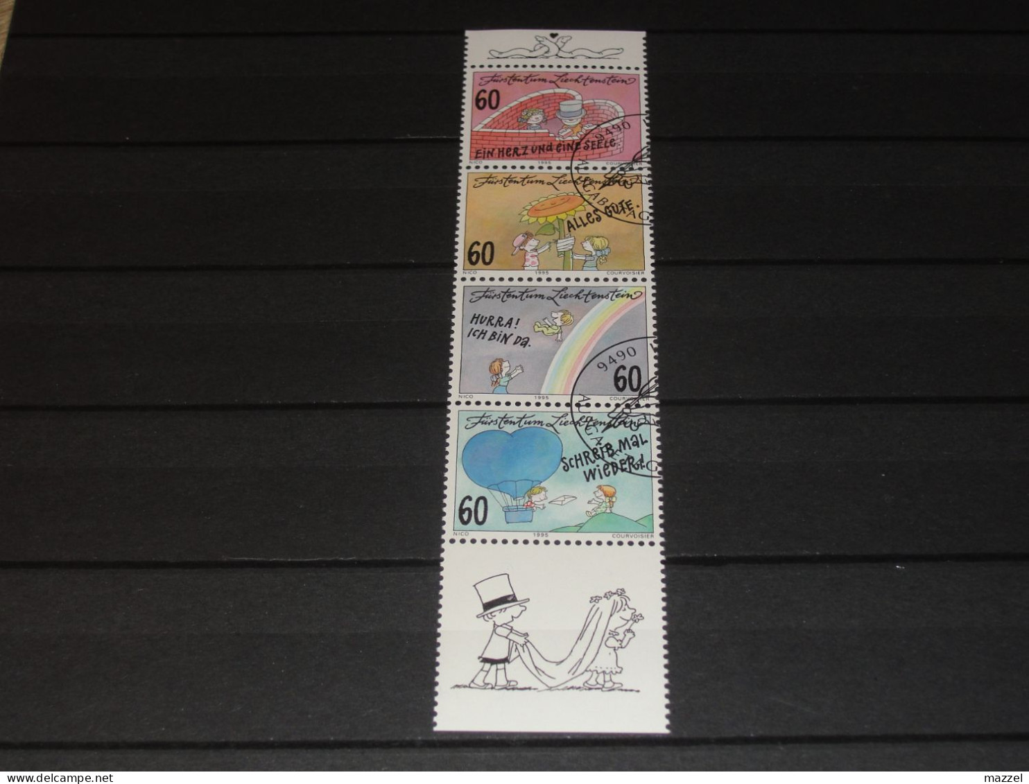 LIECHTENSTEIN   SERIE  1111-1114   GEBRUIKT (USED) - Used Stamps