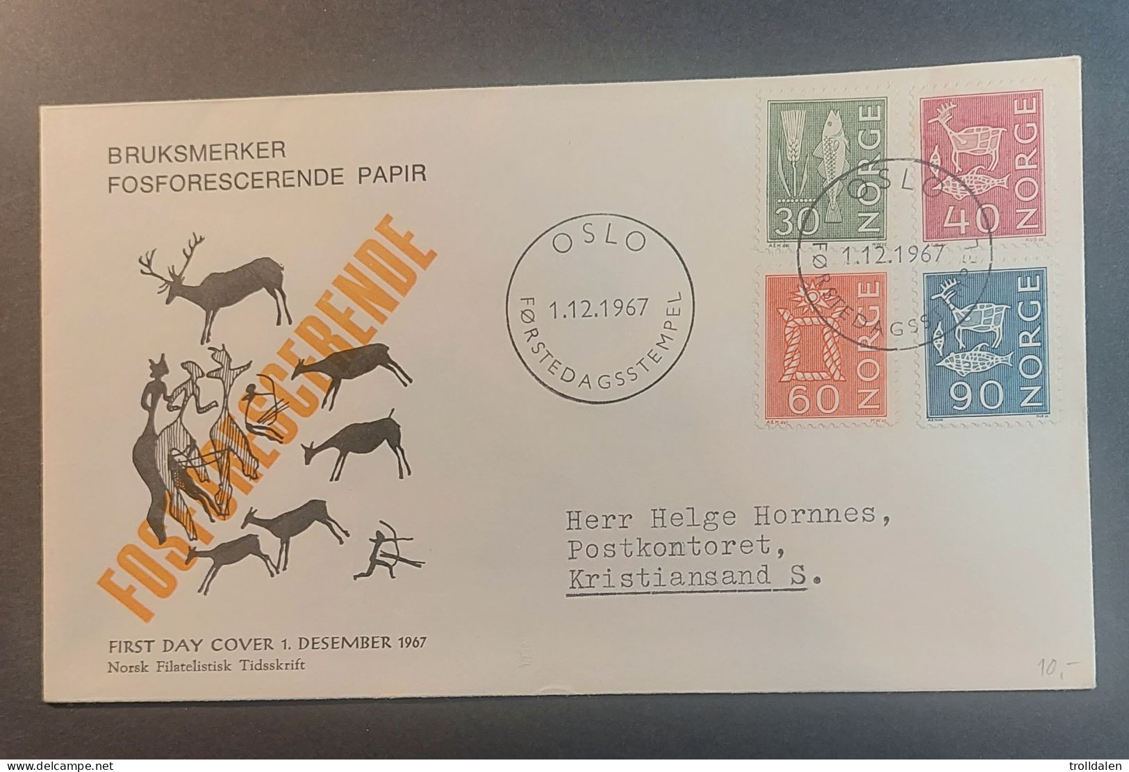 Norway  FDC 1967 - FDC