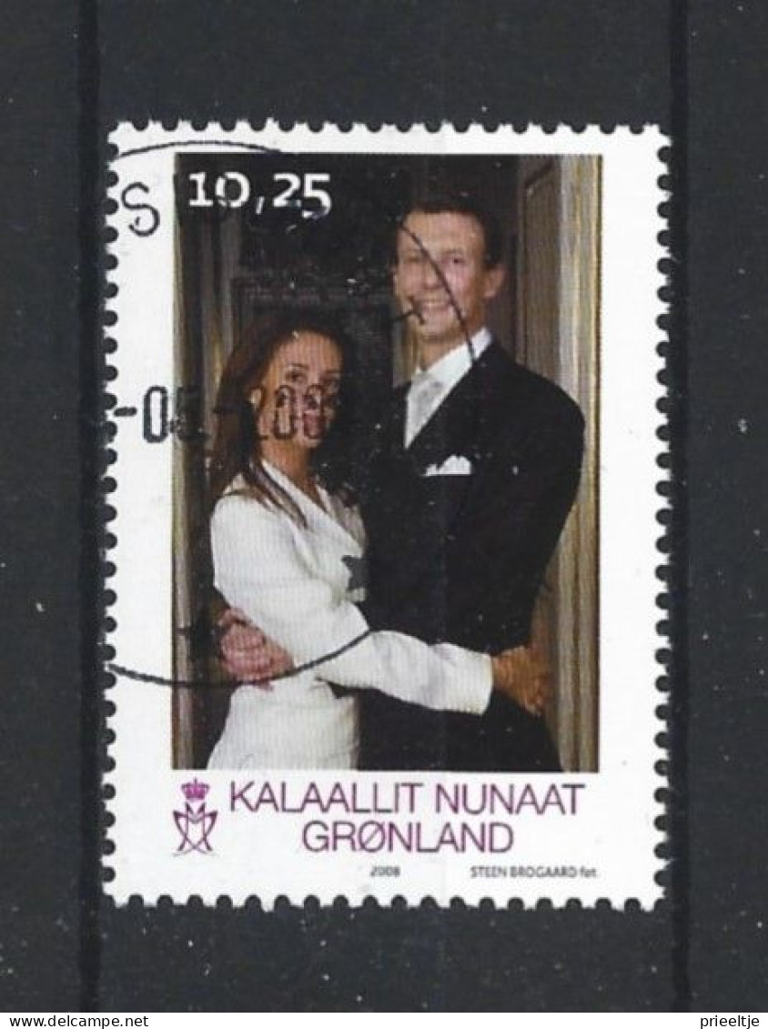 Greenland 2008 Wedding Prince Joachim Y.T. 490 (0) - Used Stamps