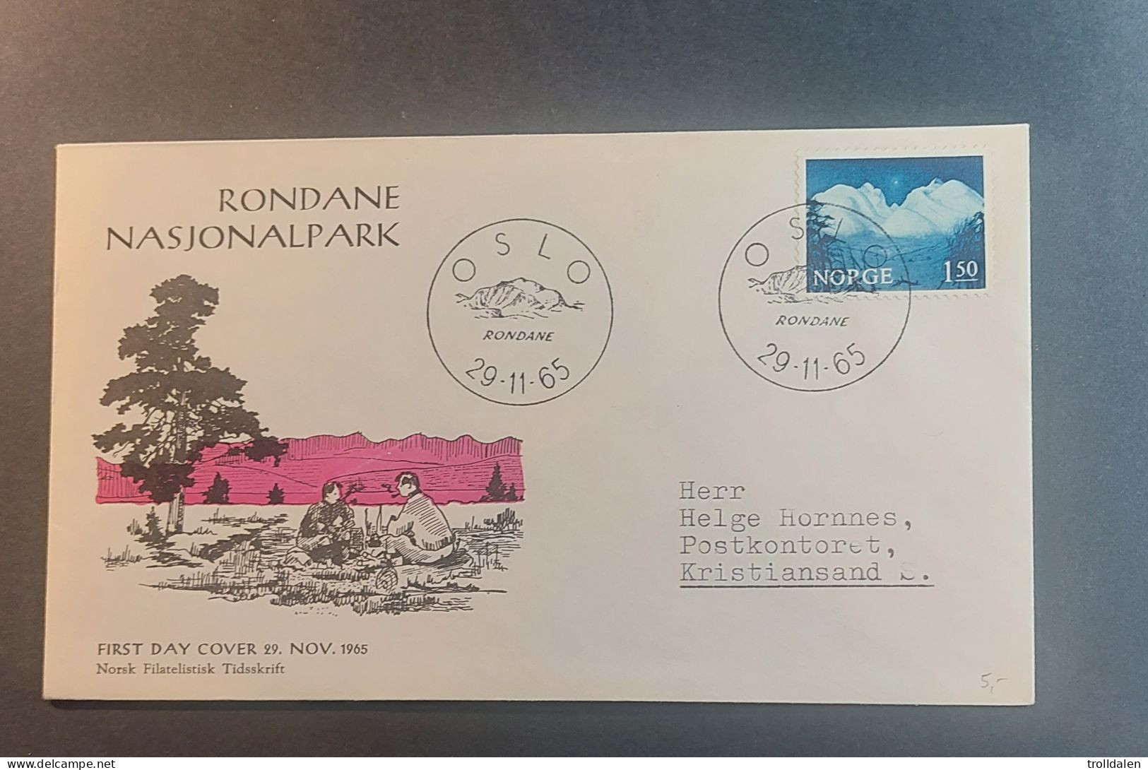 Norway  FDC 1965 - FDC