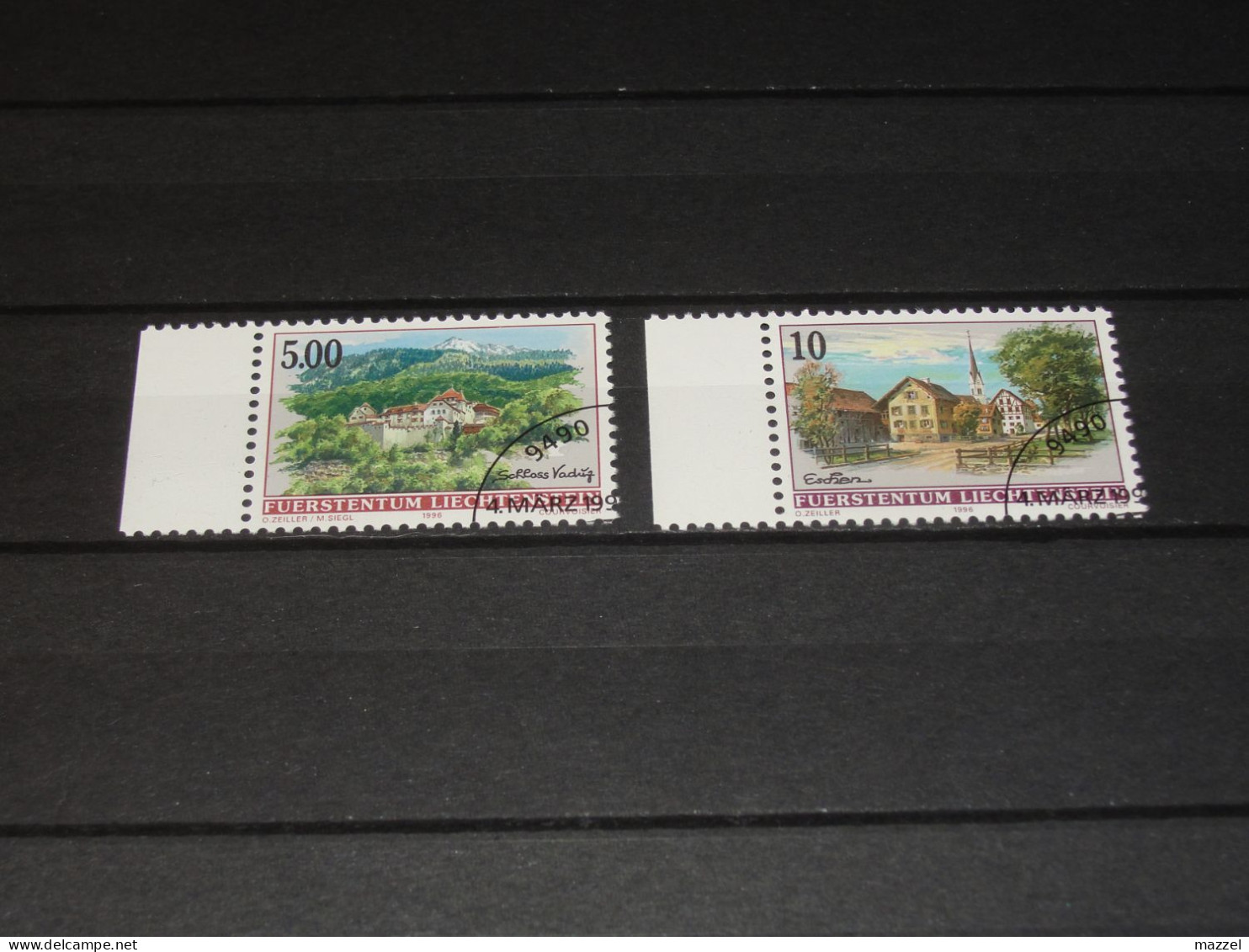 LIECHTENSTEIN   SERIE  1126-1127    GEBRUIKT (USED) - Gebruikt