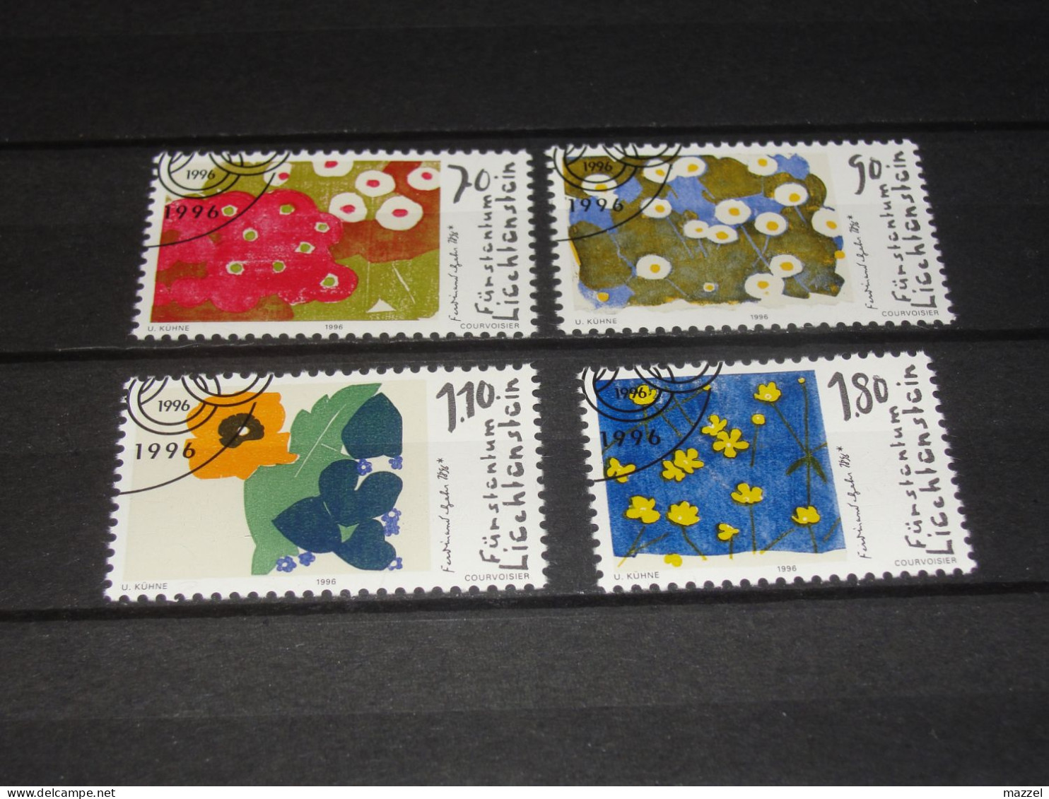 LIECHTENSTEIN   SERIE  1132-1135    GEBRUIKT (USED) - Used Stamps