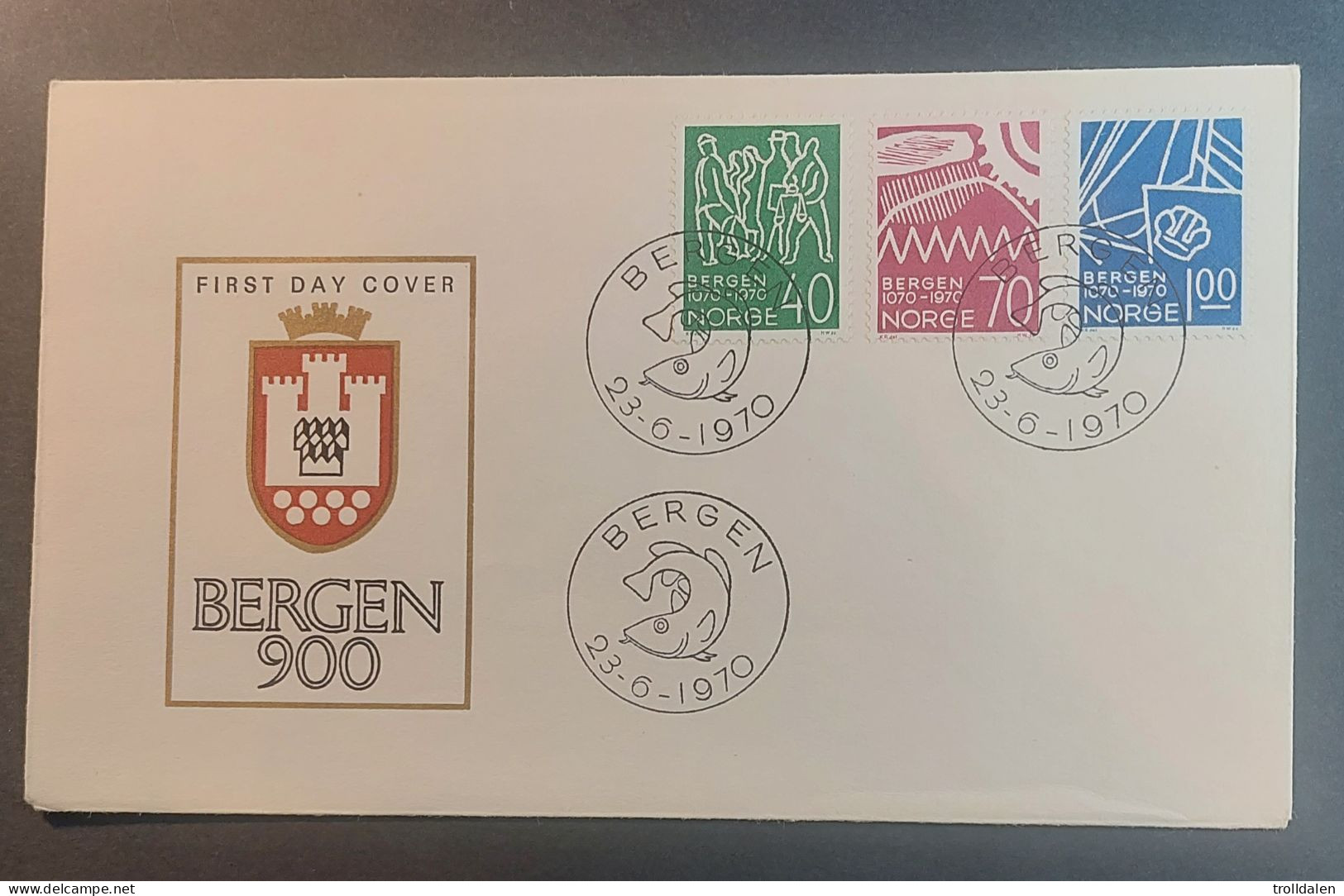 Norway  FDC 1970 - FDC