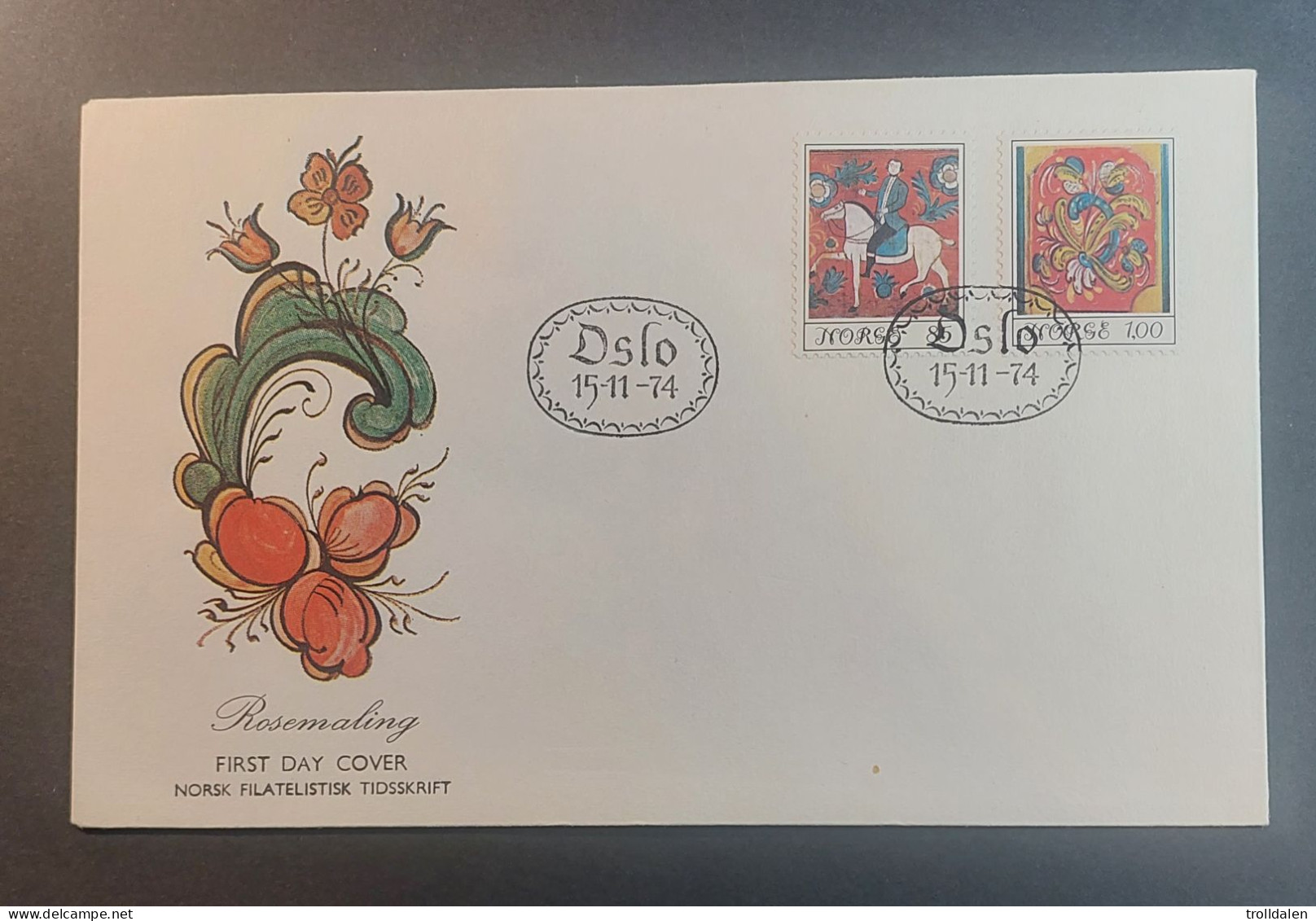 Norway  FDC 1974 - FDC