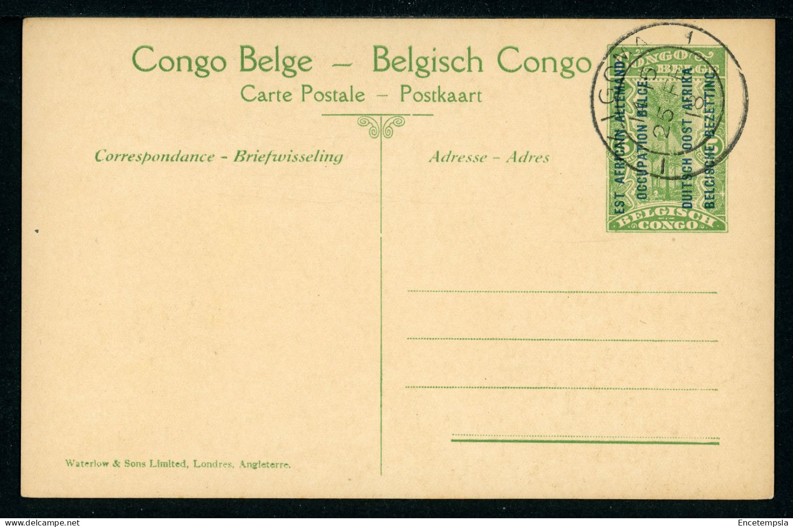 CPA - Carte Postale - Afrique- Est Africain Allemand - Gottorp - La Saline (CP24207) - Tanzanie