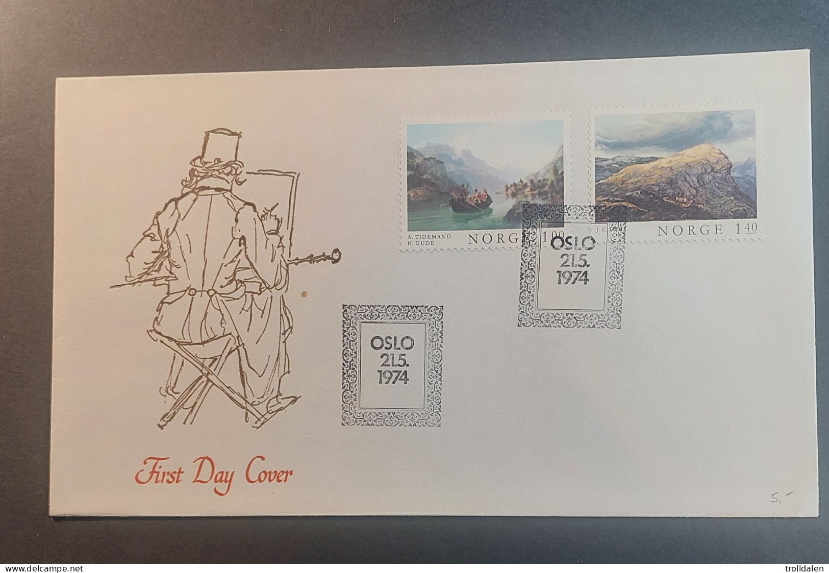 Norway  FDC 1974 - FDC