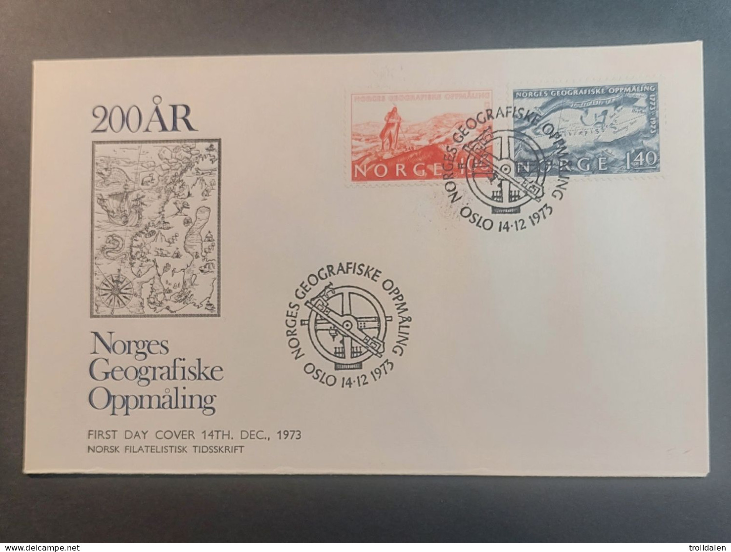 Norway  FDC 1973 - FDC