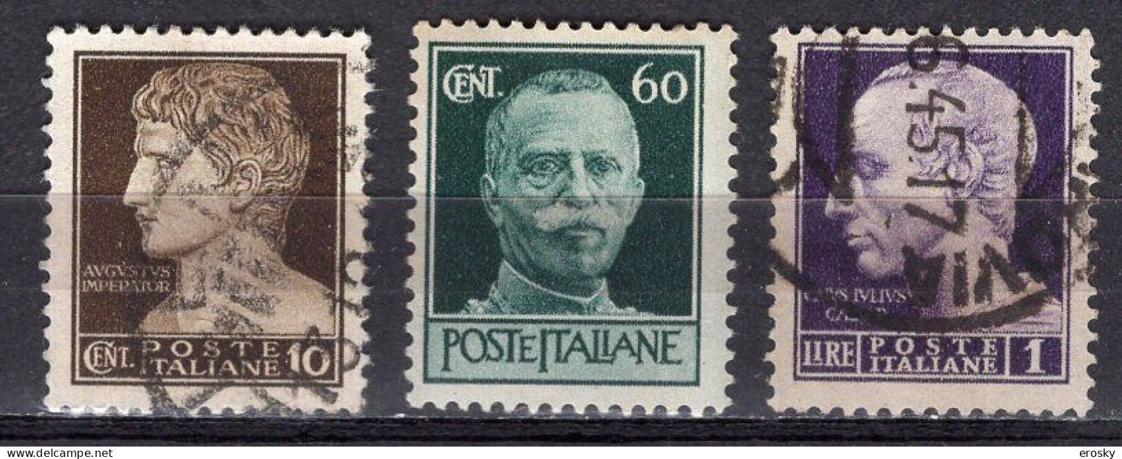 Z6387 - ITALIA LUOGOTENENZA SASSONE N°520/22 - Used