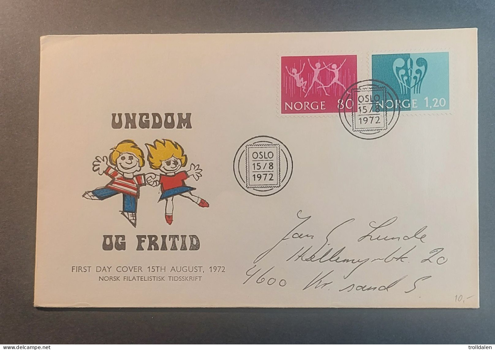 Norway  FDC 1972 - FDC