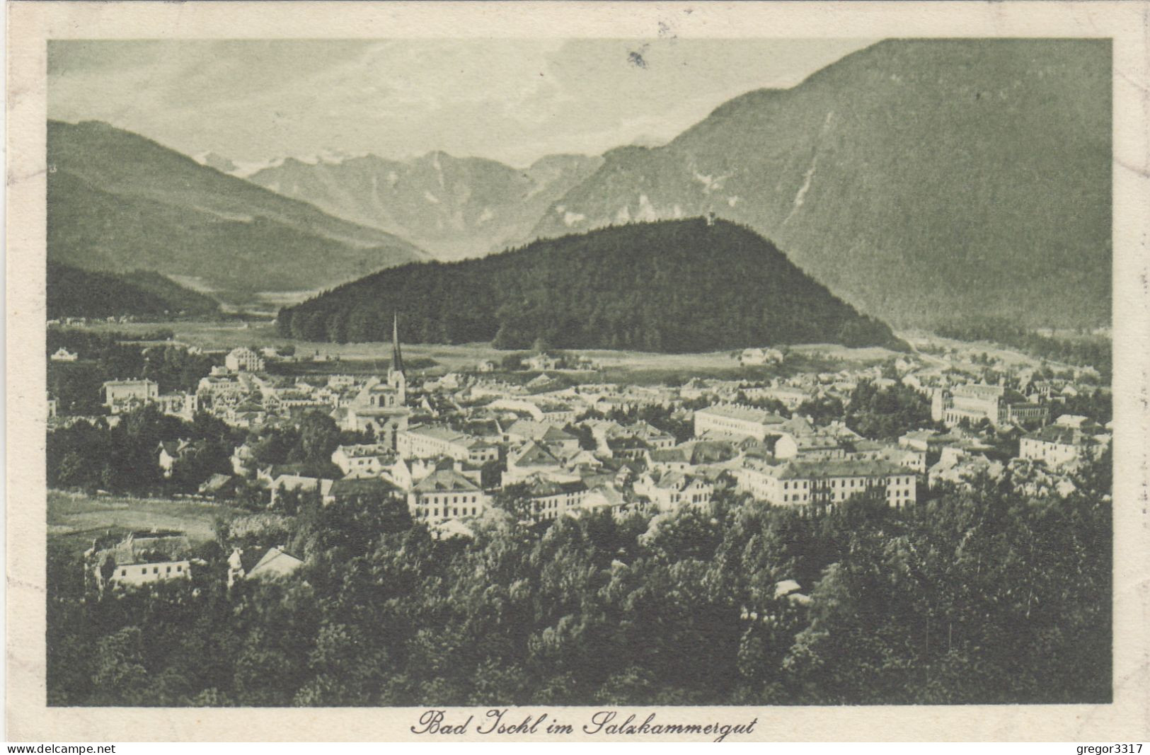 E3743) BAD ISCHL Im Salzkammergut -  ALT !! Grünliche AK - Bad Ischl