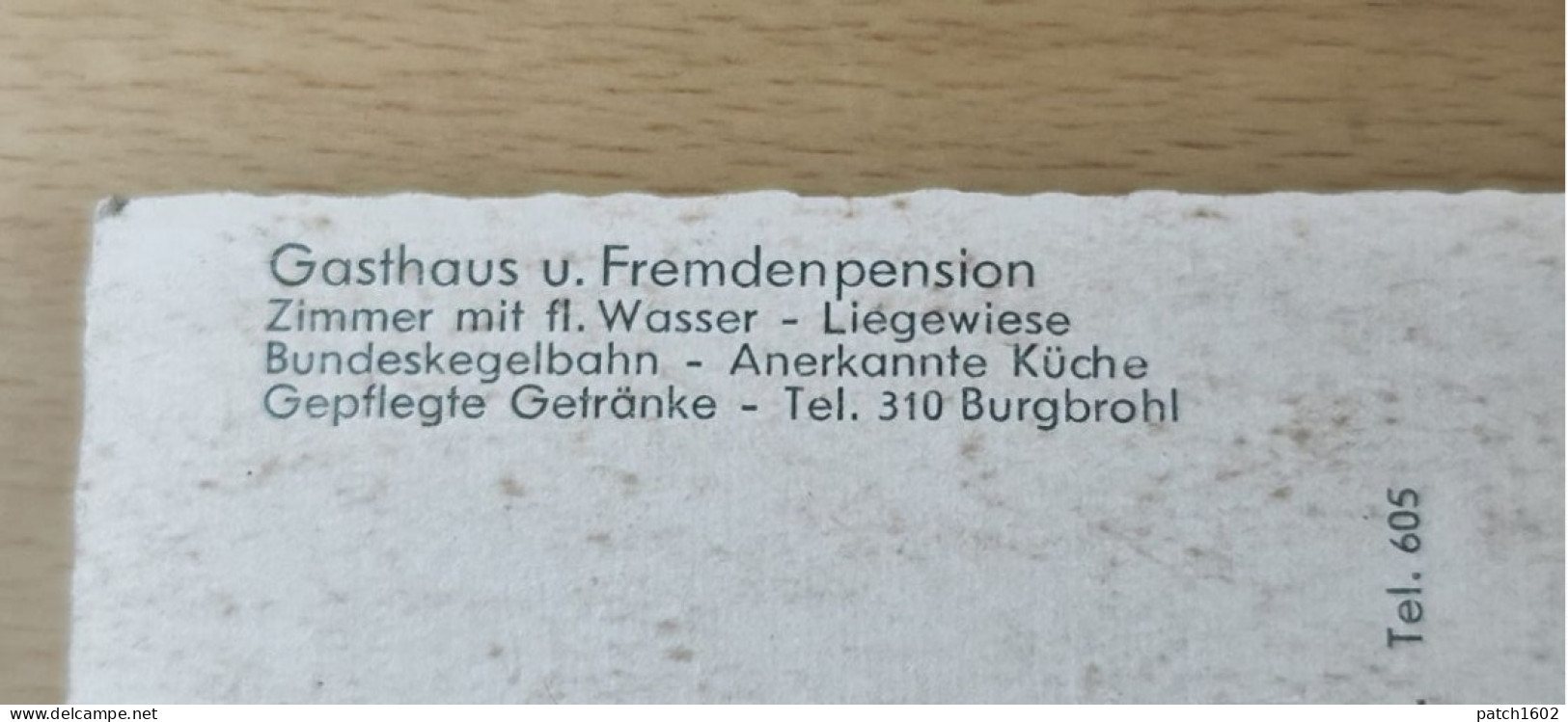 GASTHAUS U. FREMDEN PENSION +ANCIENNE VOITURE VW COCCINELLE - Obergoms