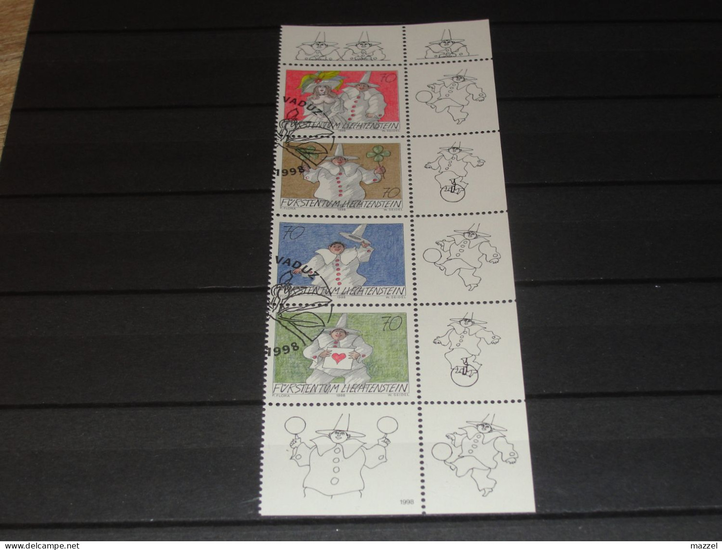LIECHTENSTEIN   SERIE  1173-1176   GEBRUIKT (USED) - Used Stamps
