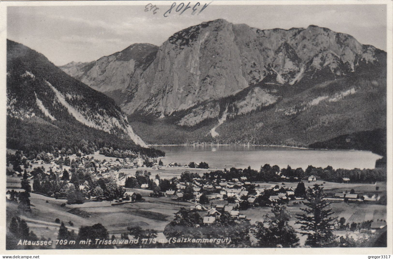 E3748) ALTAUSSEE Mit Trisselwand 1773m - Salzkammergut ALT ! - Ausserland