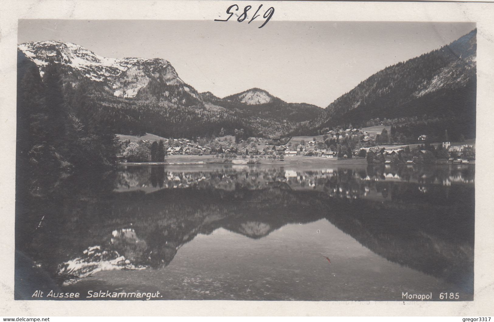 E3750) ALT AUSSEE - Salzkammergut - S/W FOTO AK - Alt !! Monopol 6185 - Ausserland