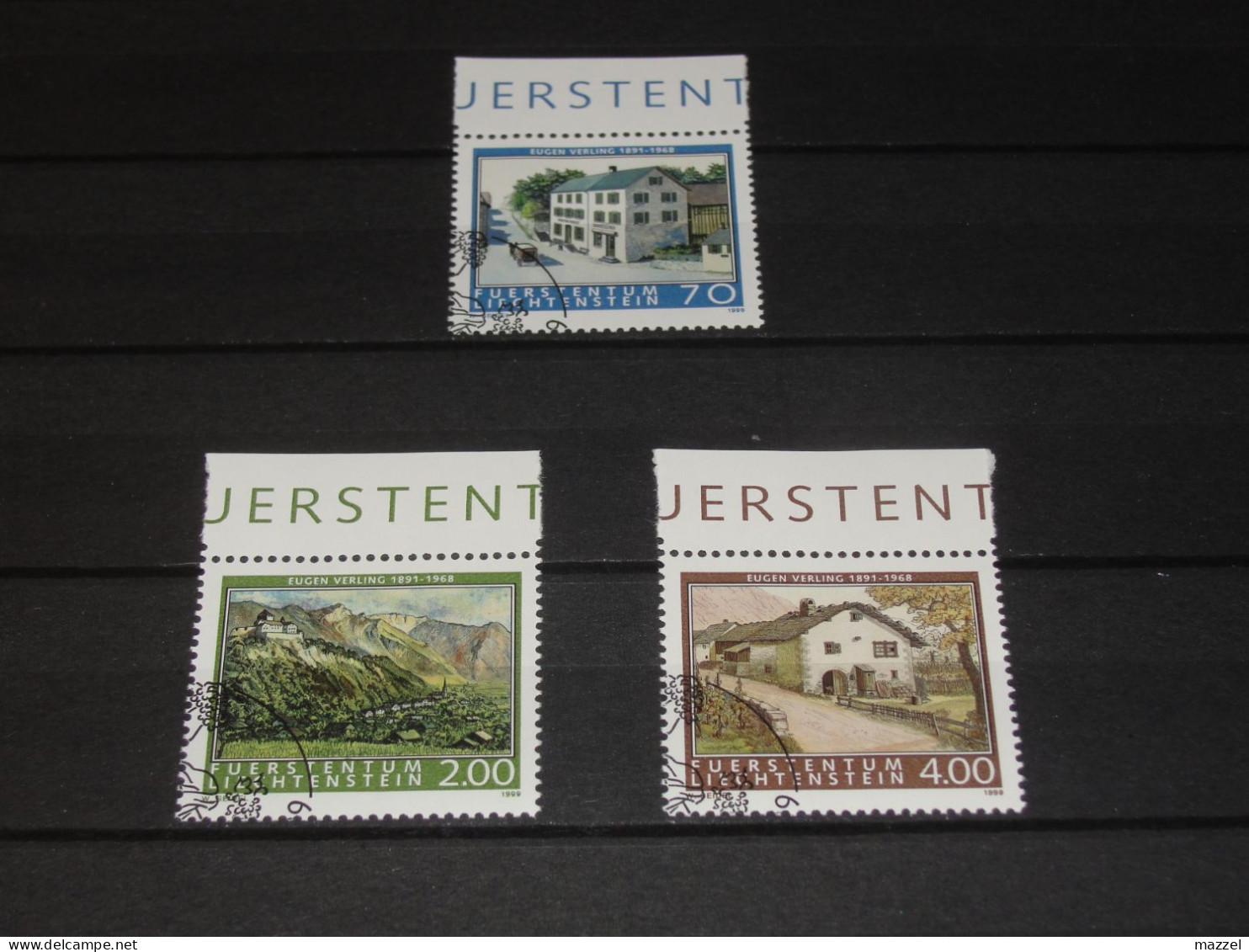 LIECHTENSTEIN   SERIE  1212-1214  GEBRUIKT (USED) - Gebraucht