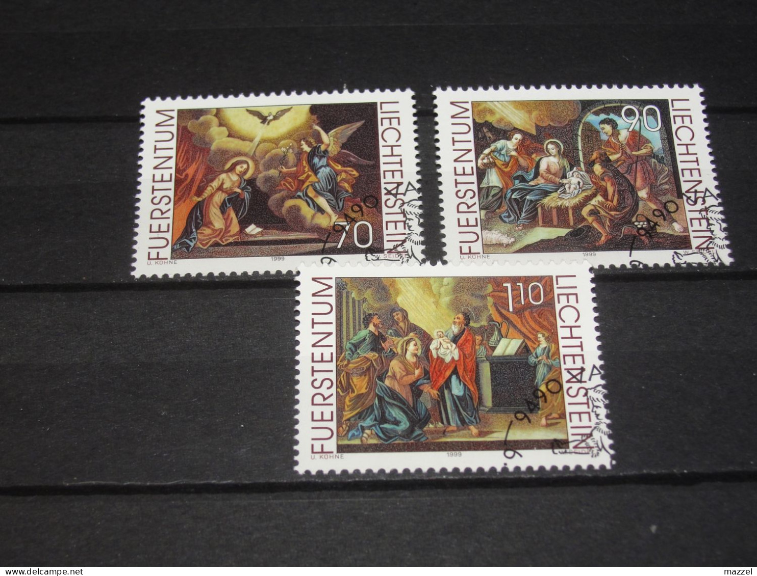 LIECHTENSTEIN   SERIE  1215-1216  GEBRUIKT (USED) - Used Stamps
